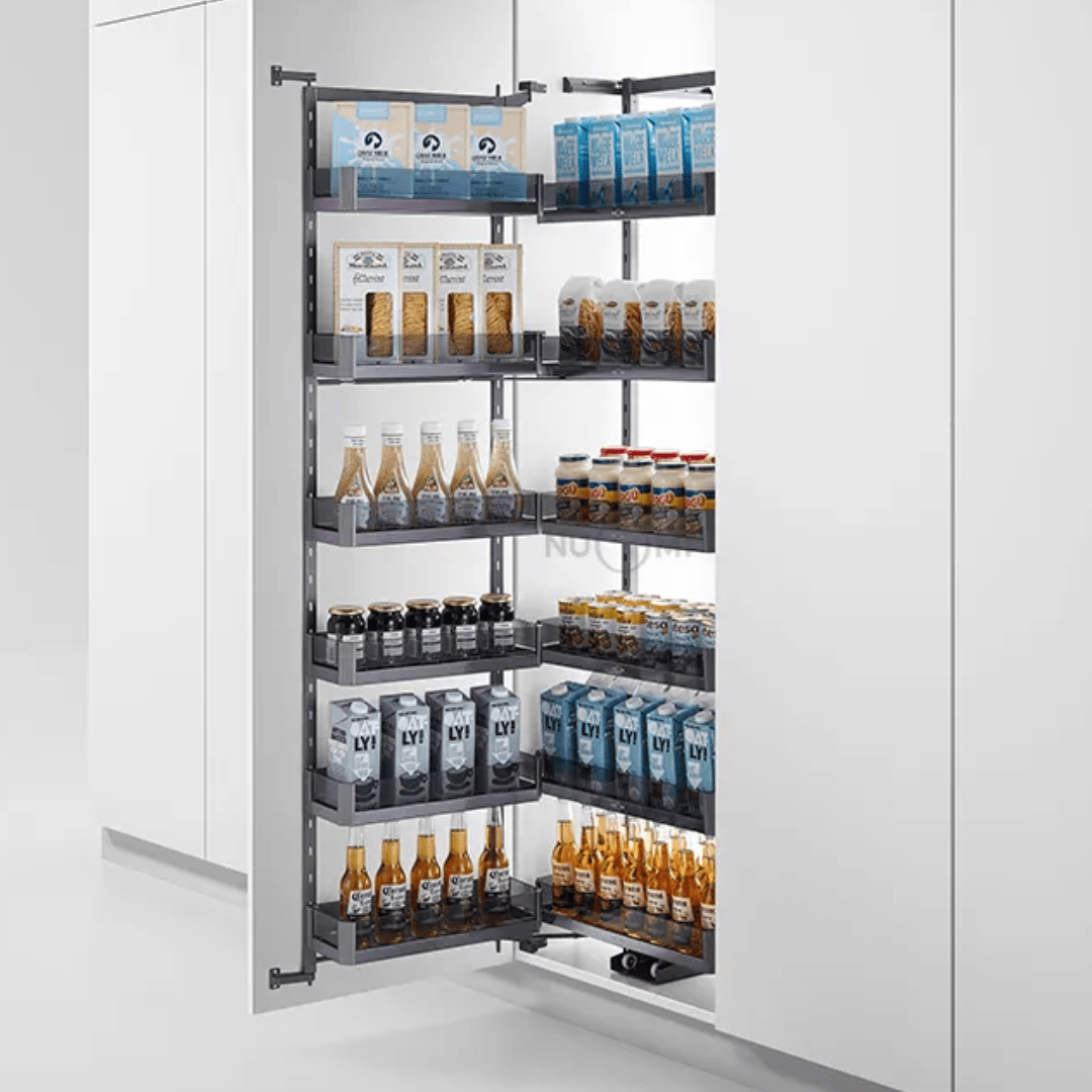 Akitchen king patna glass pantry unit